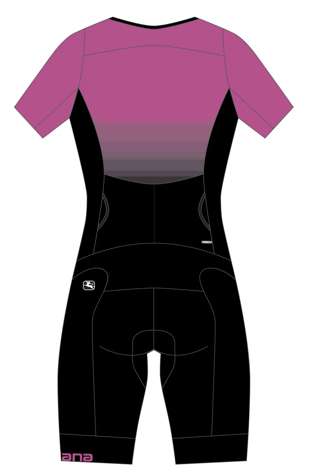 Giordana Vero Tri Doppio Suit triathlondräkt lila