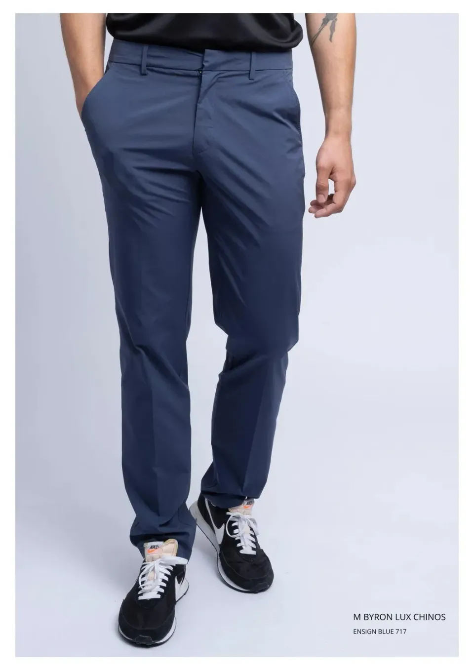 Cross Sportswear Byron Lux chinos Ensign Blue golf