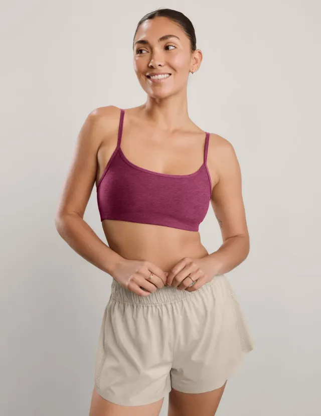 Beyond Yoga Spacedye Forever Bra sport-bh Pomegranate Heather form