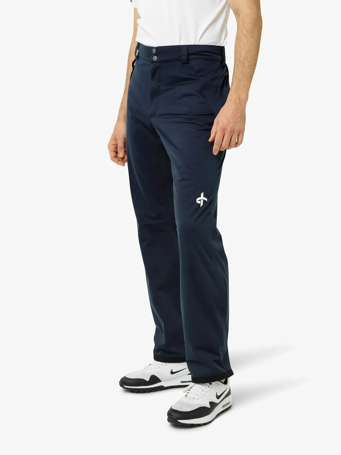 Cross Pro regnbyxor navy herr lång vattentät