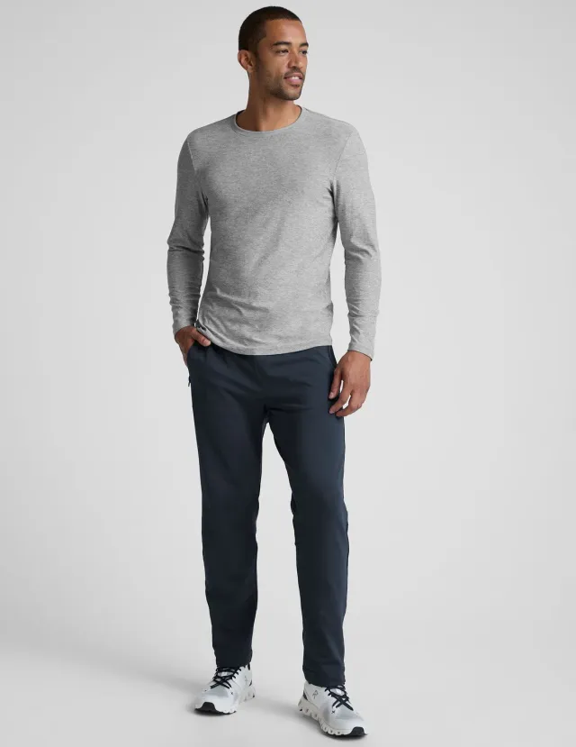 Beyond Yoga Pacer Fleece-Backed Pant träningsbyxor nocturnal navy fleece
