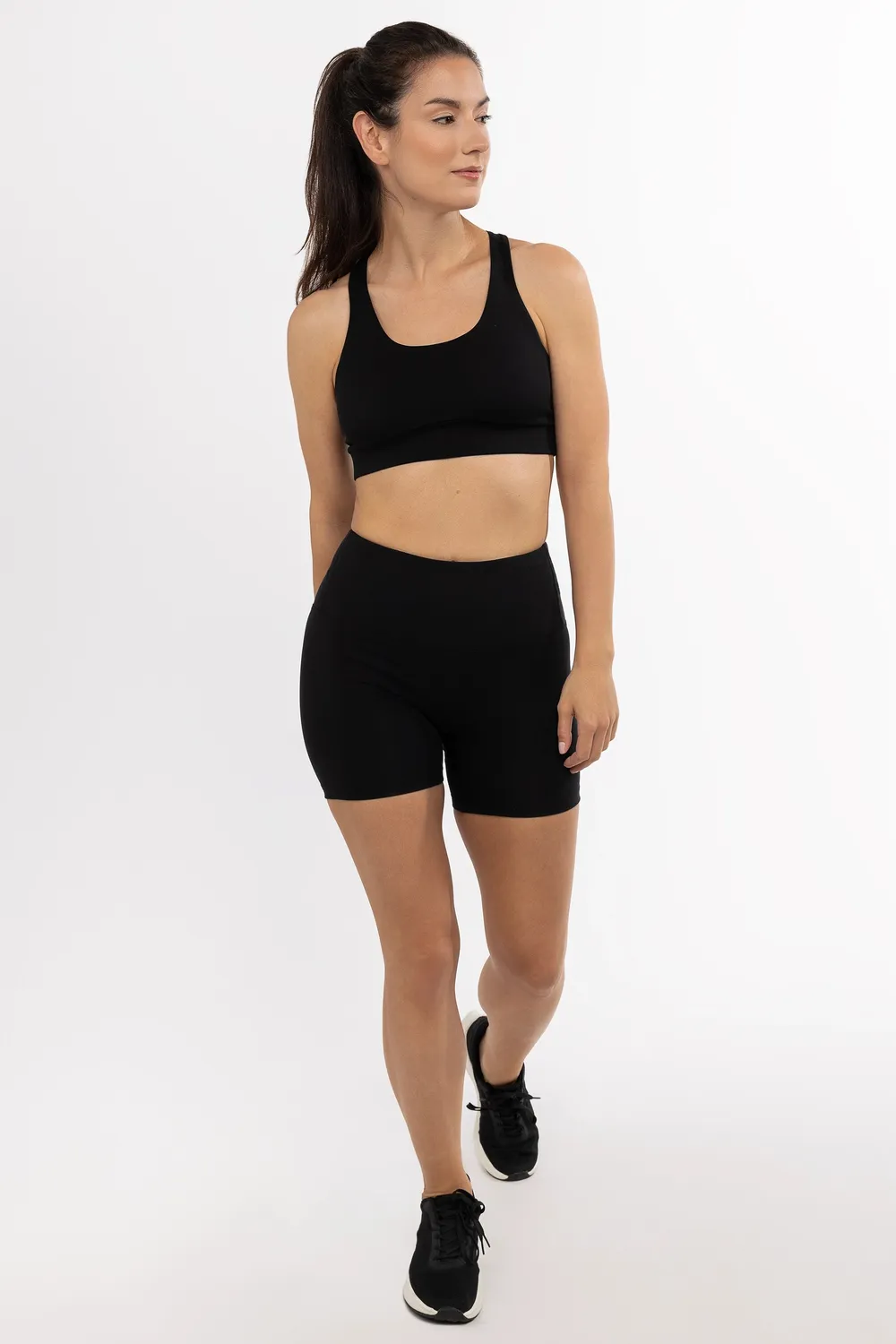 Tripulse Fitness Pro Tencel träningsshorts svart lätta