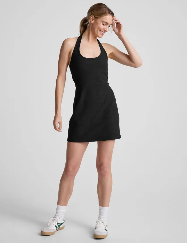 Beyond Yoga Spacedye Prep Halter träningsklänning svart