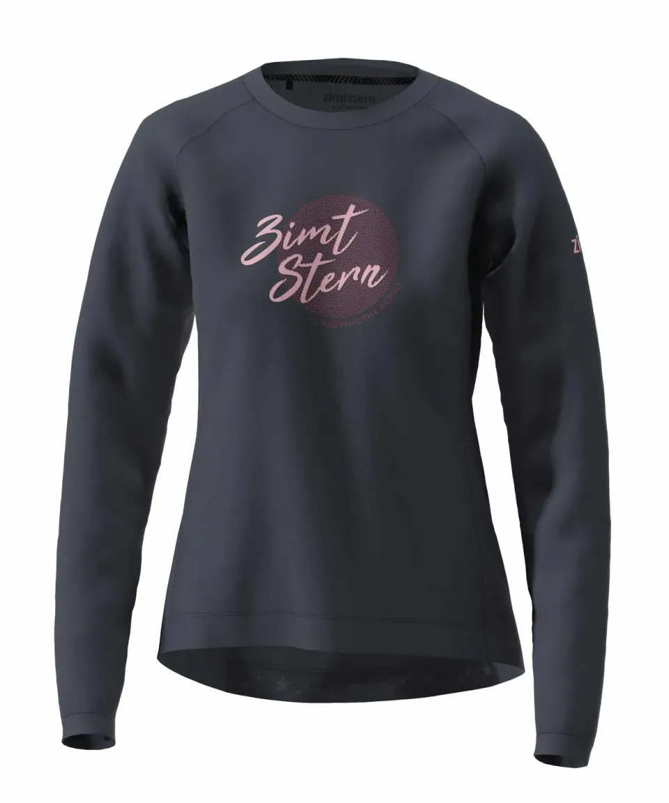 Zimtstern Spunz Shirt LS cykeltröja dam återvunnen polyester