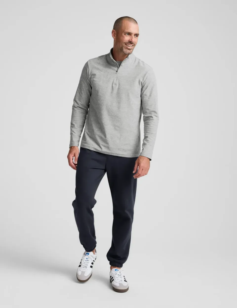 Beyond Yoga LuxeFleece Classic Men's joggerbyxor Nocturnal Navy varm
