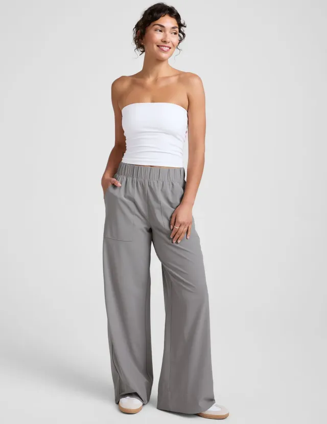 Beyond Yoga Easy Wide Leg Pant 31" byxor Mist lätta