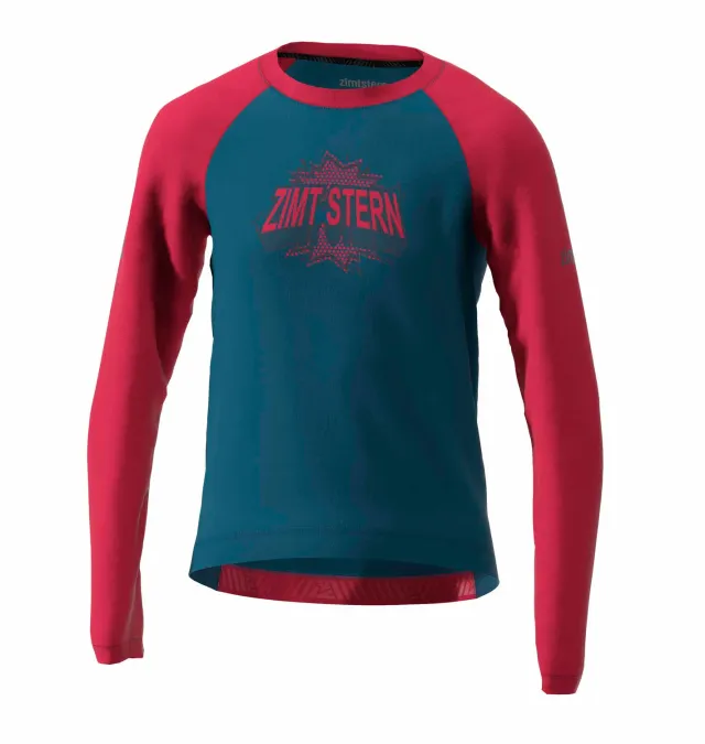 Zimtstern Bulletz Shirt LS Barn Långärmad Cykeltröja UV-skydd