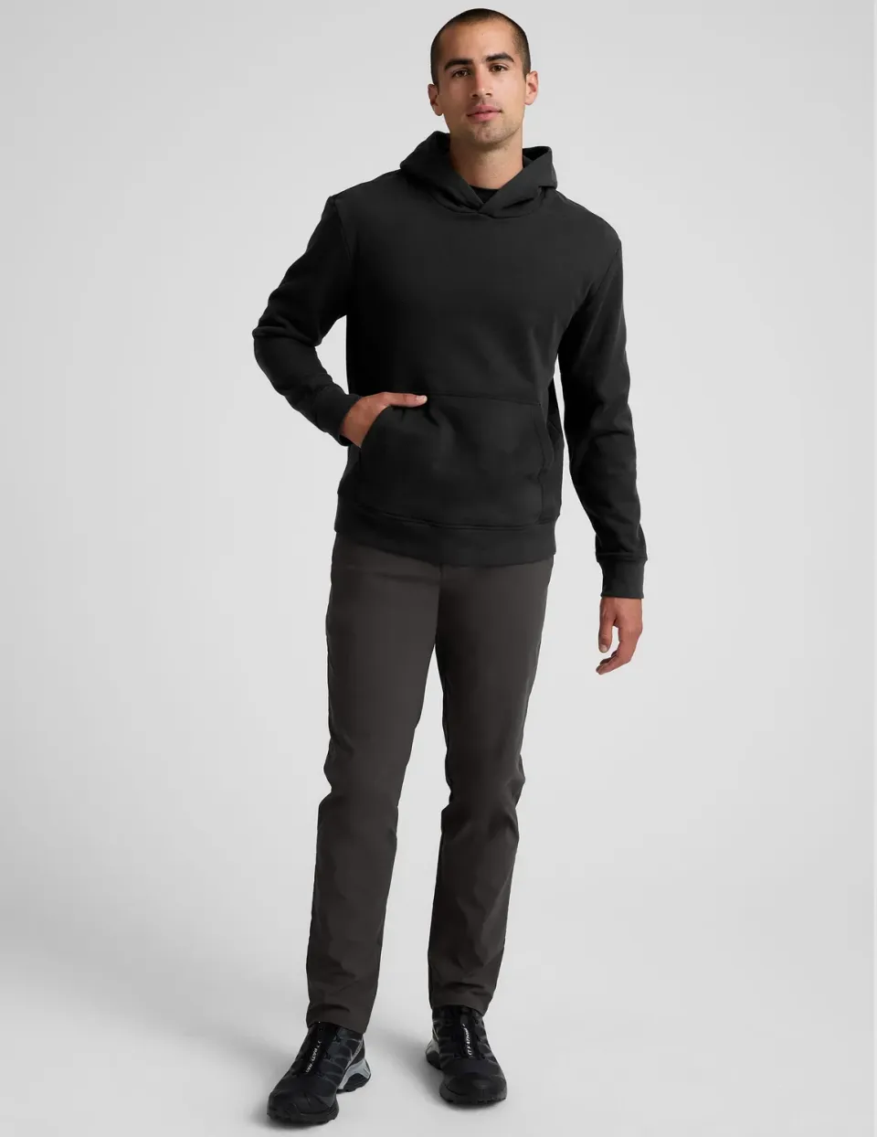 Beyond Yoga Element Chino 30 byxor Black Ash
