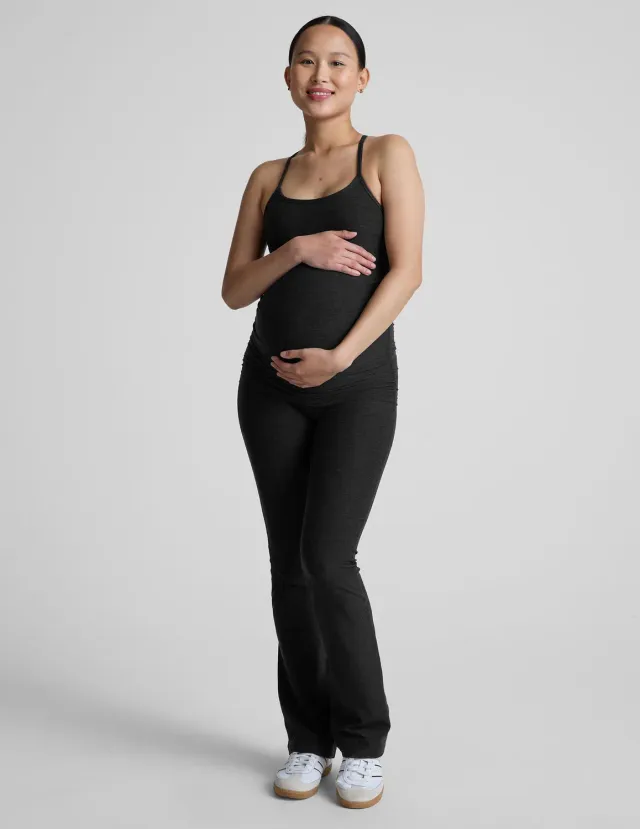 Beyond Yoga Spacedye Practice mammabyxor svart bootcut