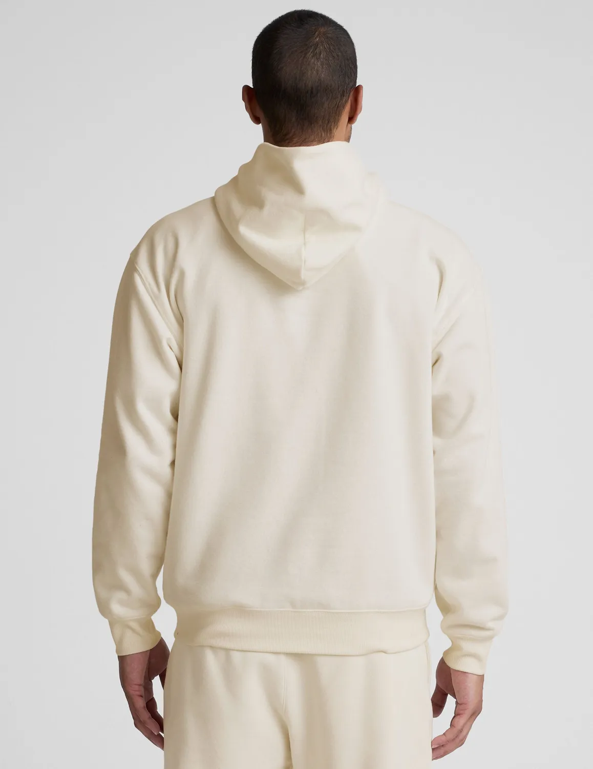 Beyond Yoga LuxeFleece Classic hoodie bone lös passform