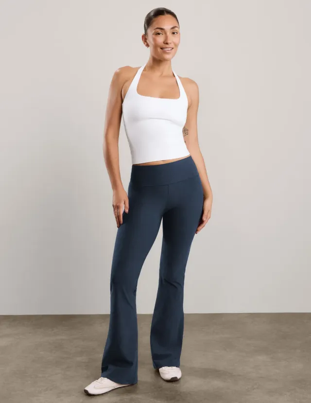 Beyond Yoga Spacedye Mid-Rise Bootcut Pant 29" byxor Nocturnal Navy