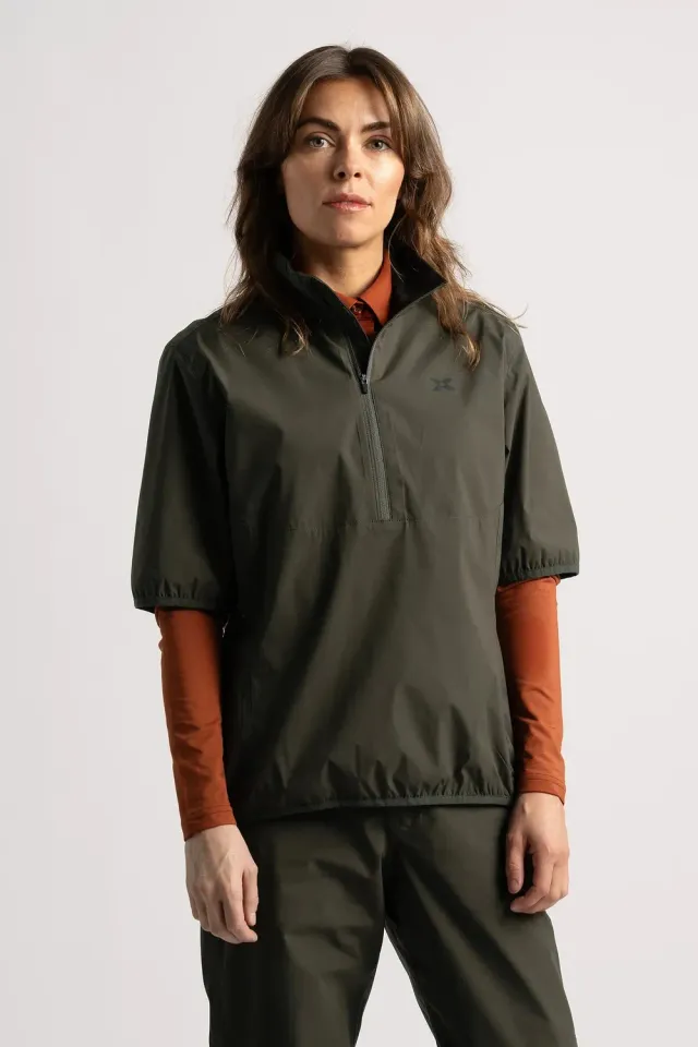 Cross Sportswear Pine Windbreaker jacka dam mörkgrön