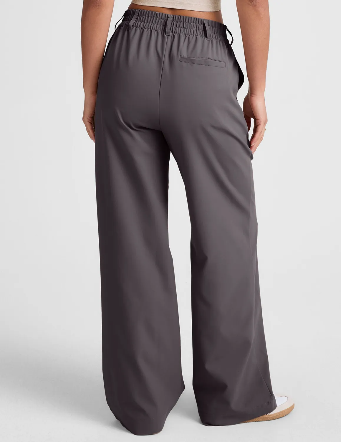 Beyond Yoga Status Wide Leg Trouser 31" byxor Soft Umber vida