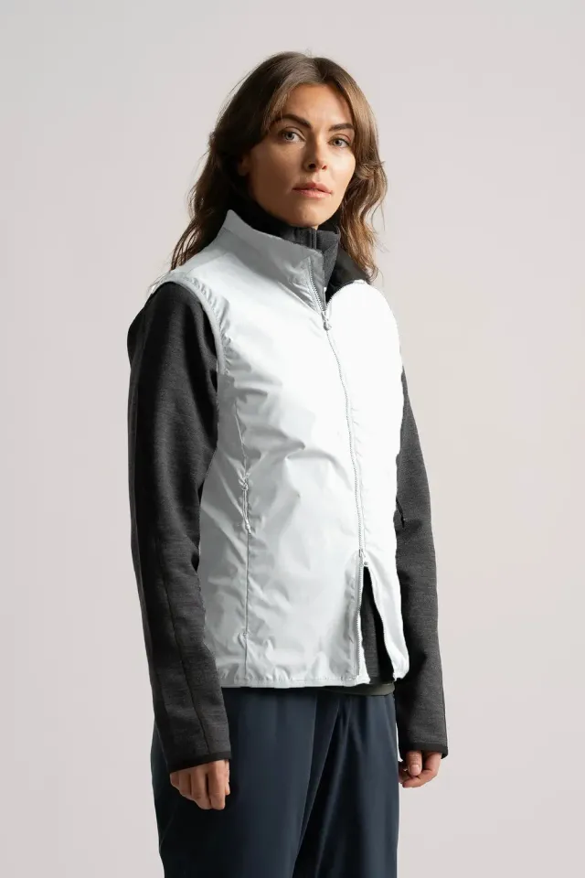 Cross Sportswear Merion vindväst dam pale grey