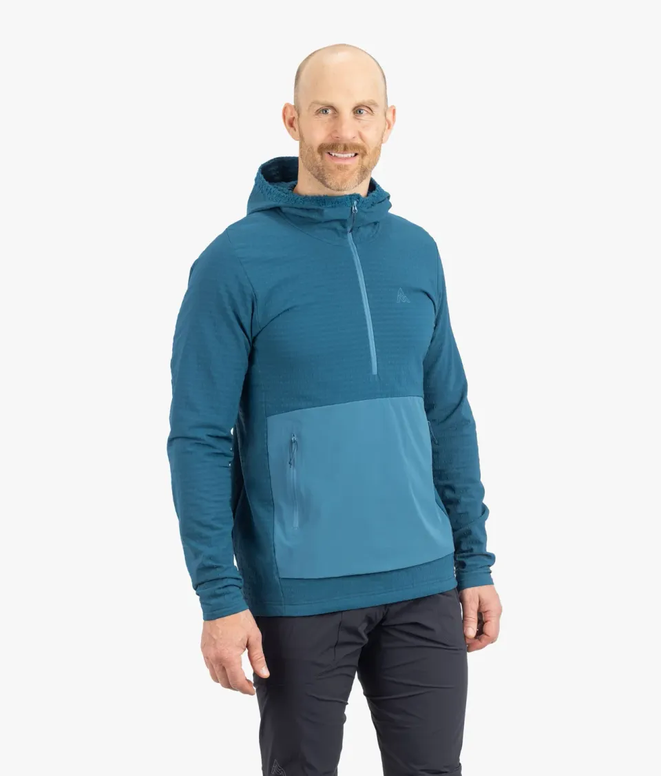 7MESH Chilco Anorak jacka herr mörkblå thermal