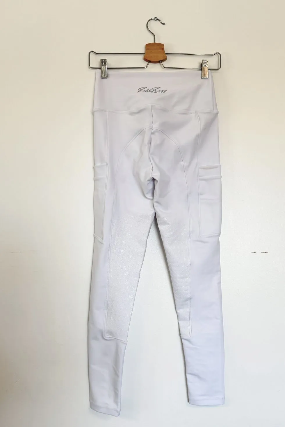 ZacZess Competition leggings S vit halvsko begagnad