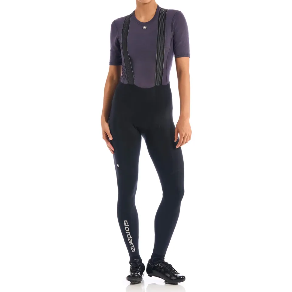 Giordana FR-C Pro Thermal bib-tights dam svart vindavvisande