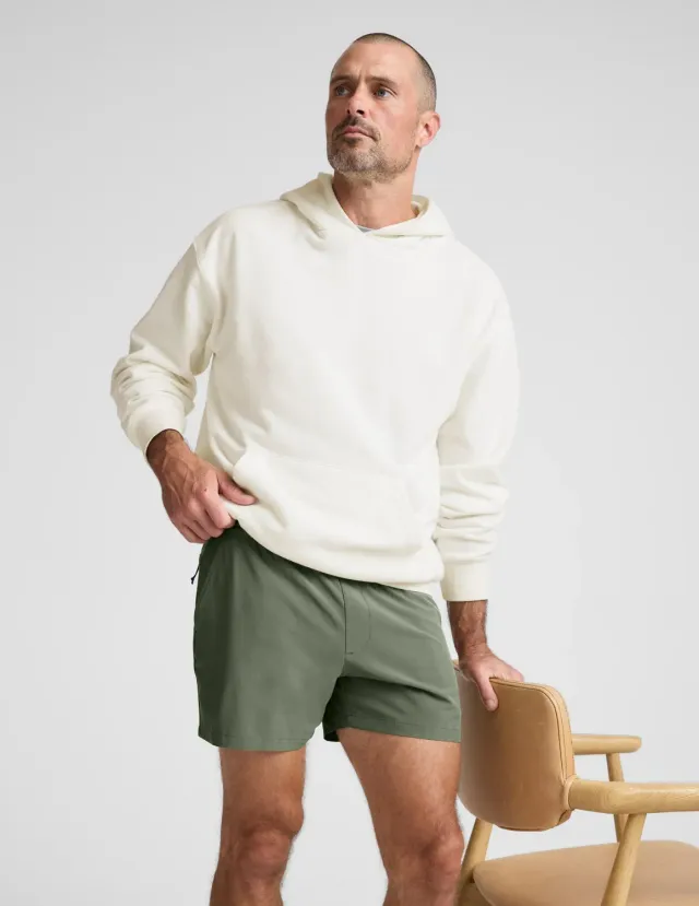 Beyond Yoga Pivotal 2.0 Short 5" löparshorts olive tint