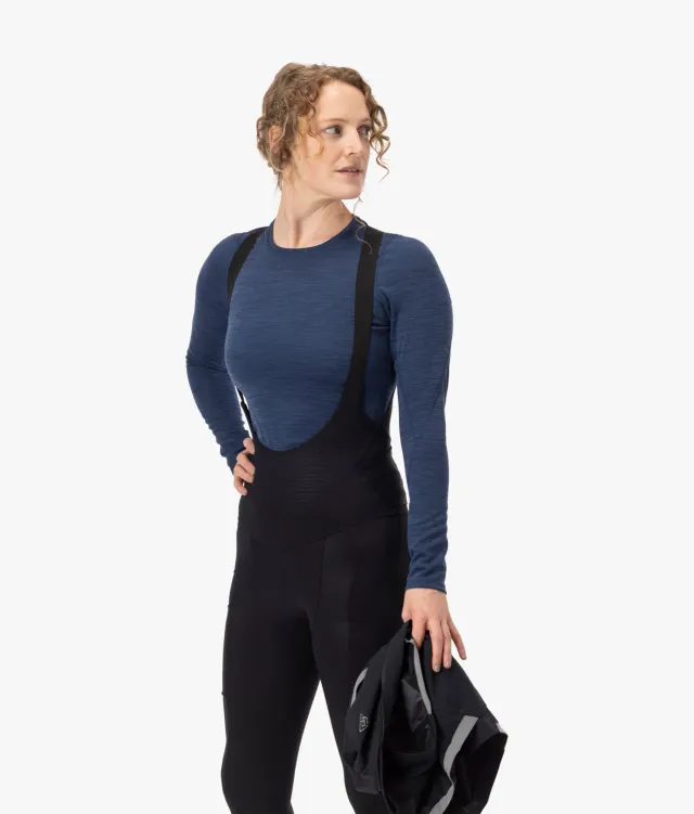 7MESH Horizon Long Sleeve underställströja dam Midnight Blue