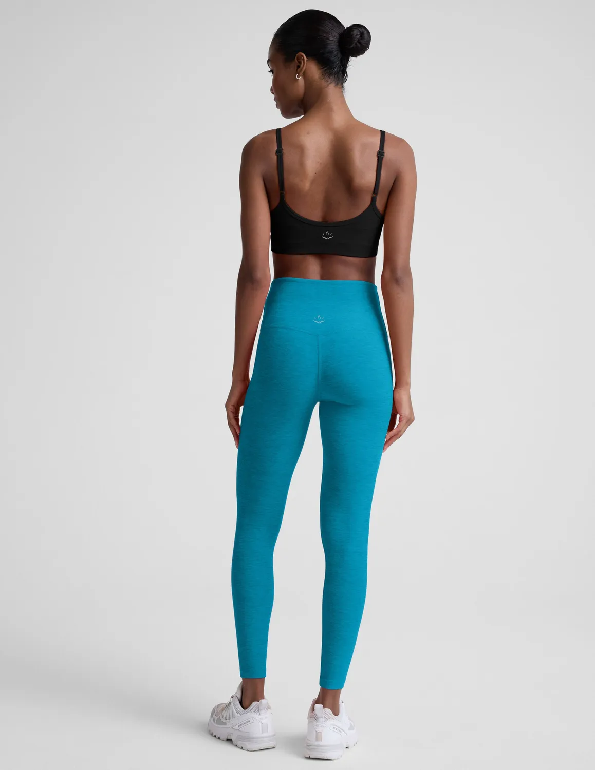 Beyond Yoga Spacedye No Front Seam Midi leggings blå
