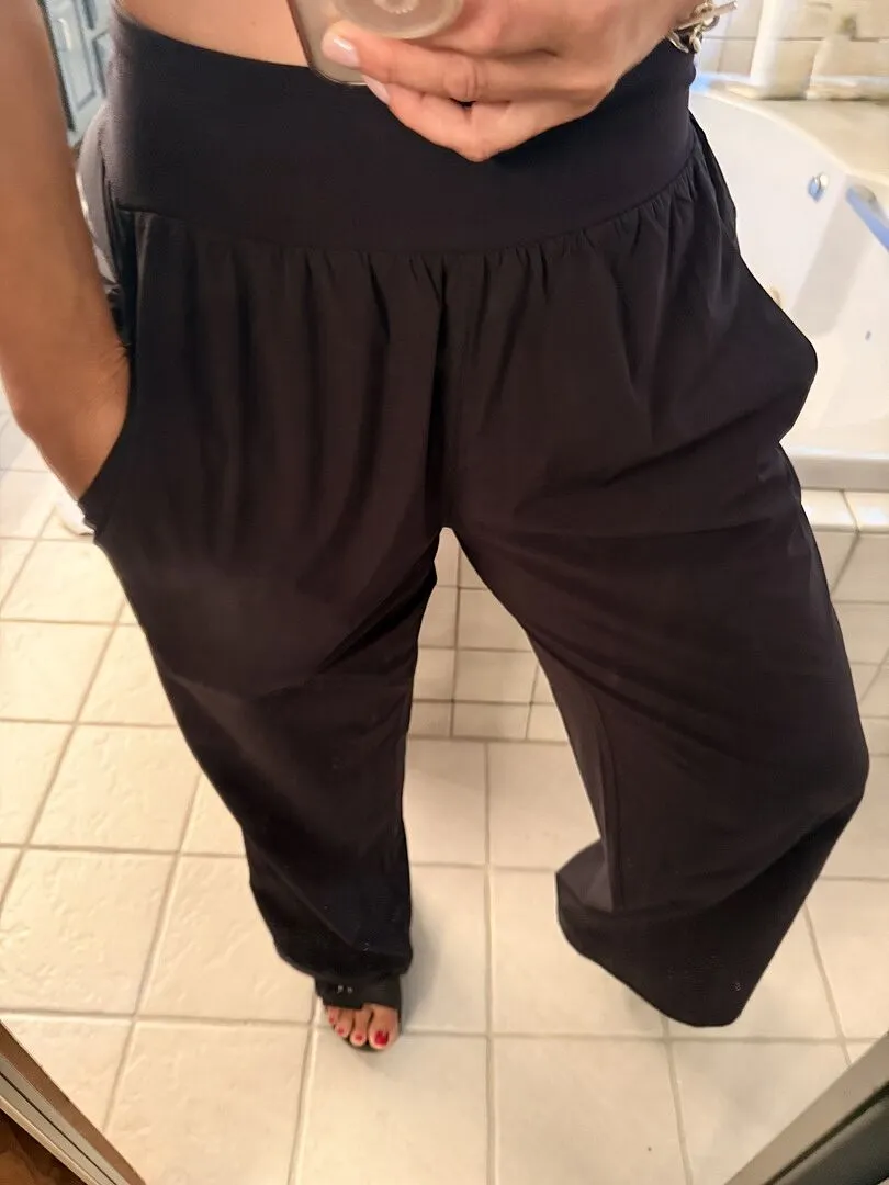 Beyond Yoga glowzone Hybrid Straight Leg träningsbyxor Cocoa Plum
