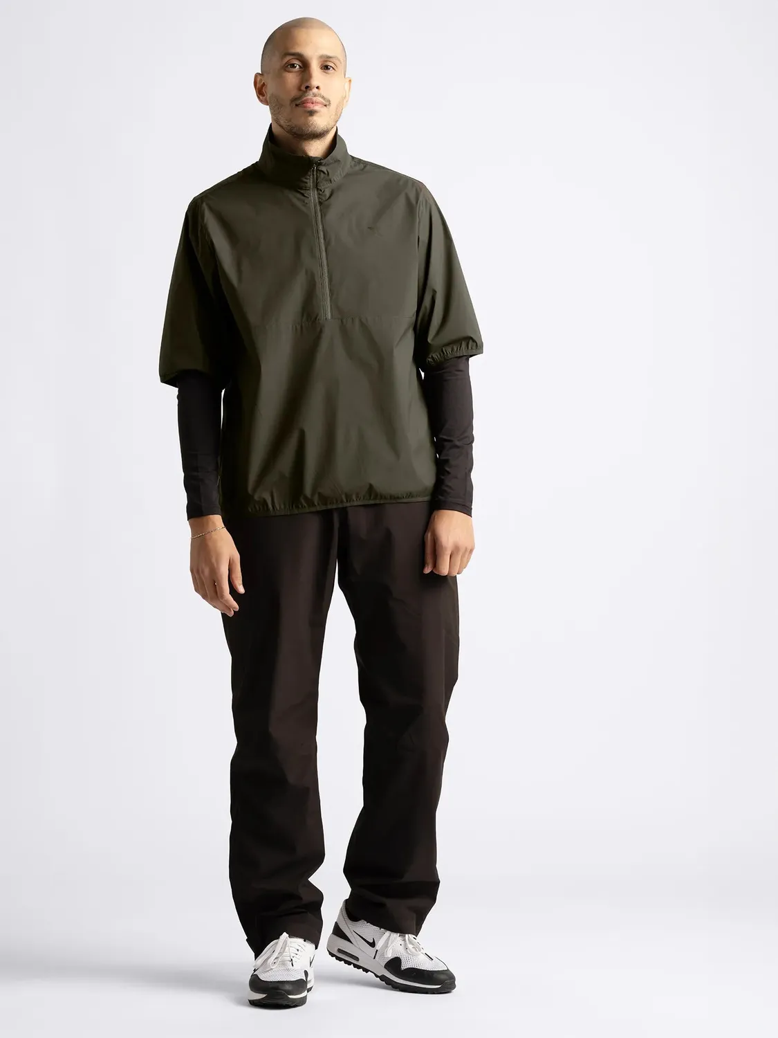 Cross Sportswear Pine windbreaker mörkgrön M kortärm