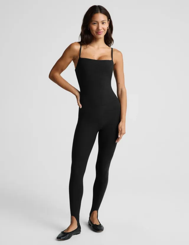 Beyond Yoga Spacedye Stirrup Jumpsuit jumpsuit Darkest Night