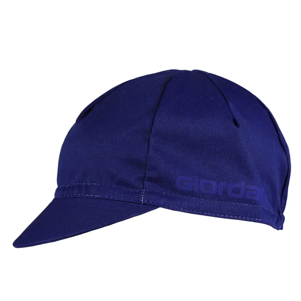 Giordana Solid Cap cykelkeps vit bomullsblandning
