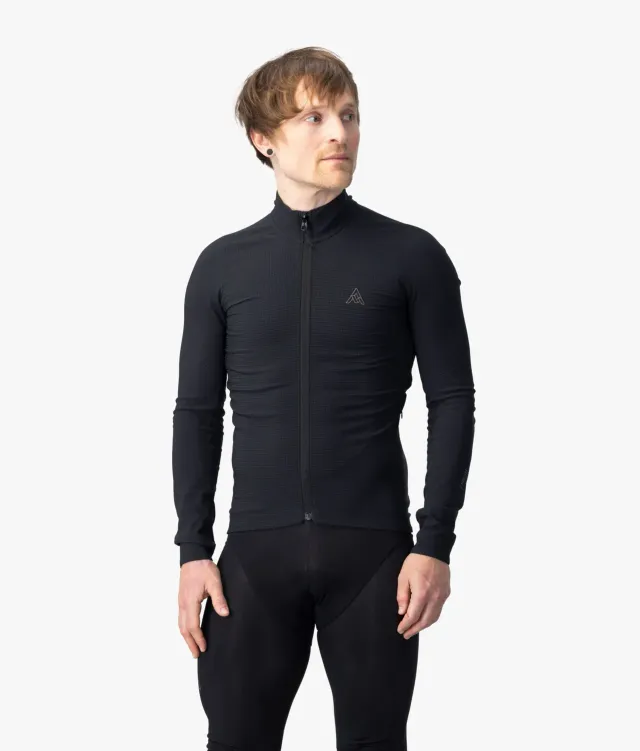 7MESH Tantalus Long Sleeve cykeltröja svart termisk