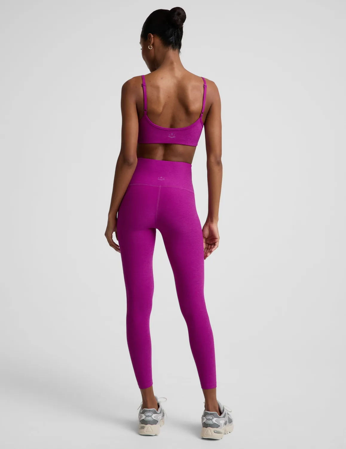 Beyond Yoga Spacedye Caught In The Midi High Waisted leggings berry bliss