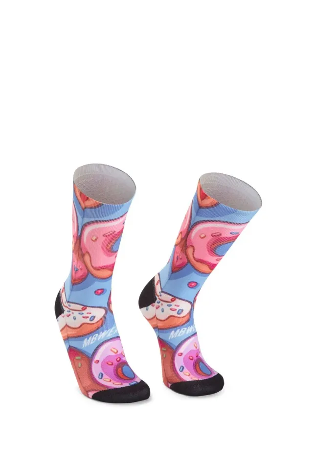 MB Wear Fun Kids strumpor donuts XS silverjon