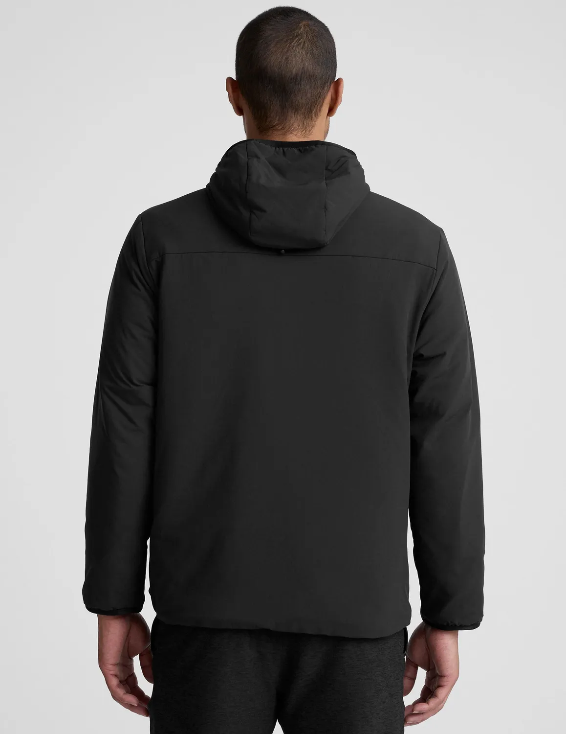 Beyond Yoga In Flight Insulated Hooded Jacket jacka Svart lätt