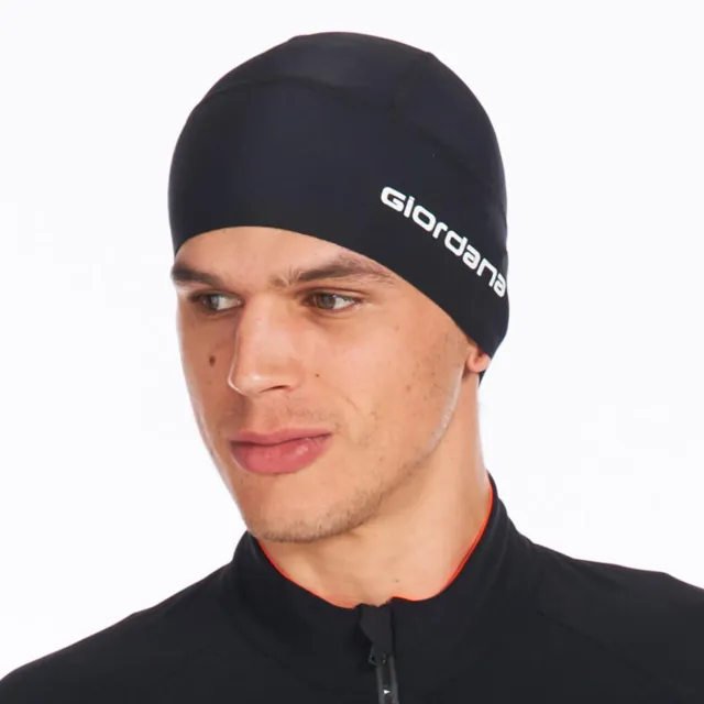 Giordana Skull Cap hjälmmössa svart värme