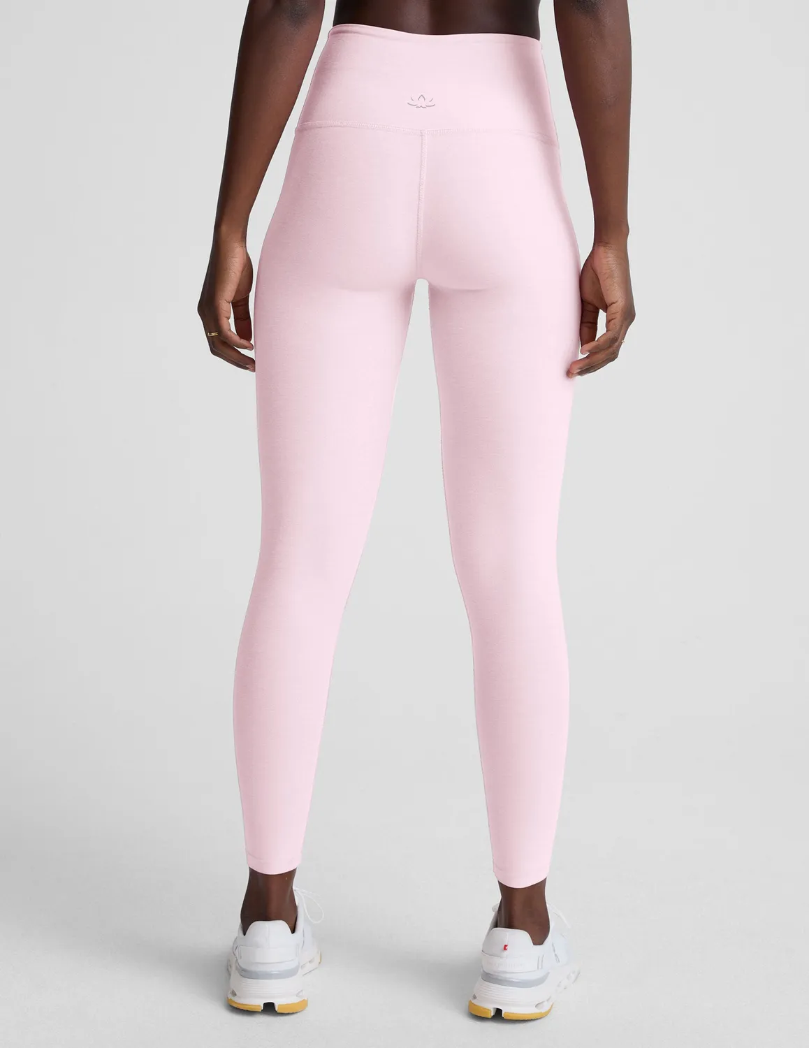 Beyond Yoga Spacedye Caught In The Midi High Waisted leggings Frosty Pink mjuk