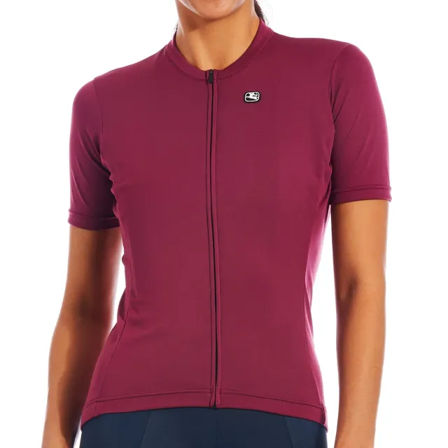 Giordana Fusion cykeltröja dam avslappnad sangria
