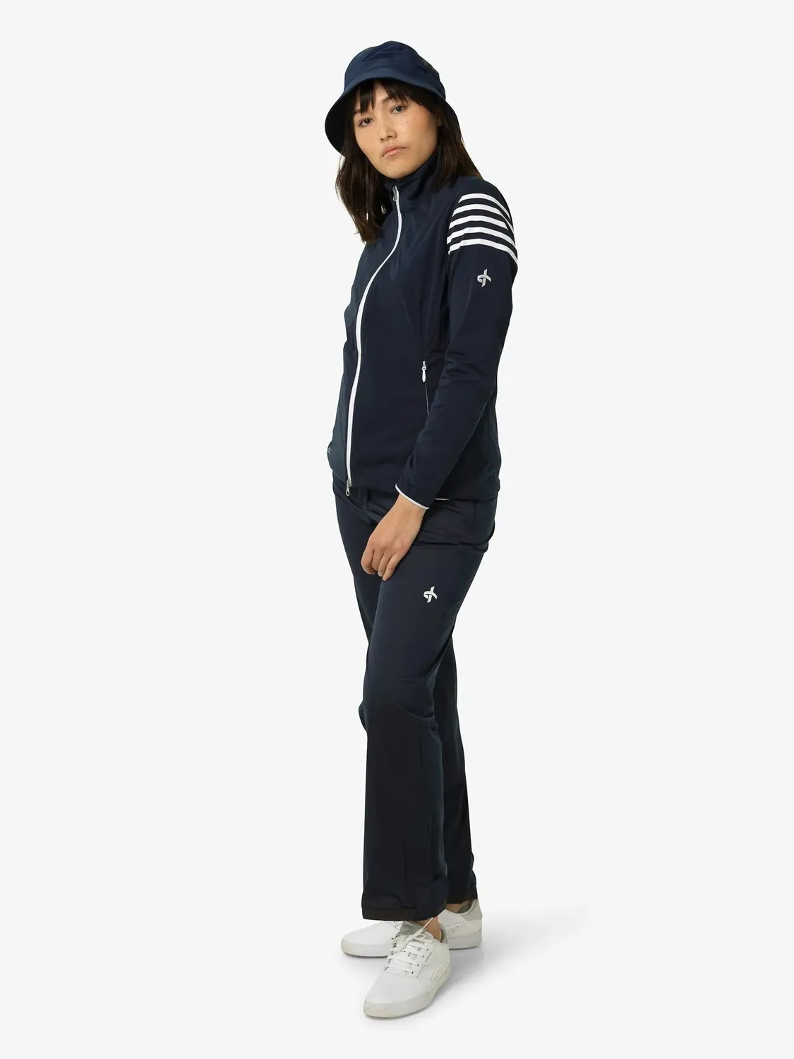 Cross Sportswear W Hurricane Jacket regnjacka dam navy vattentät