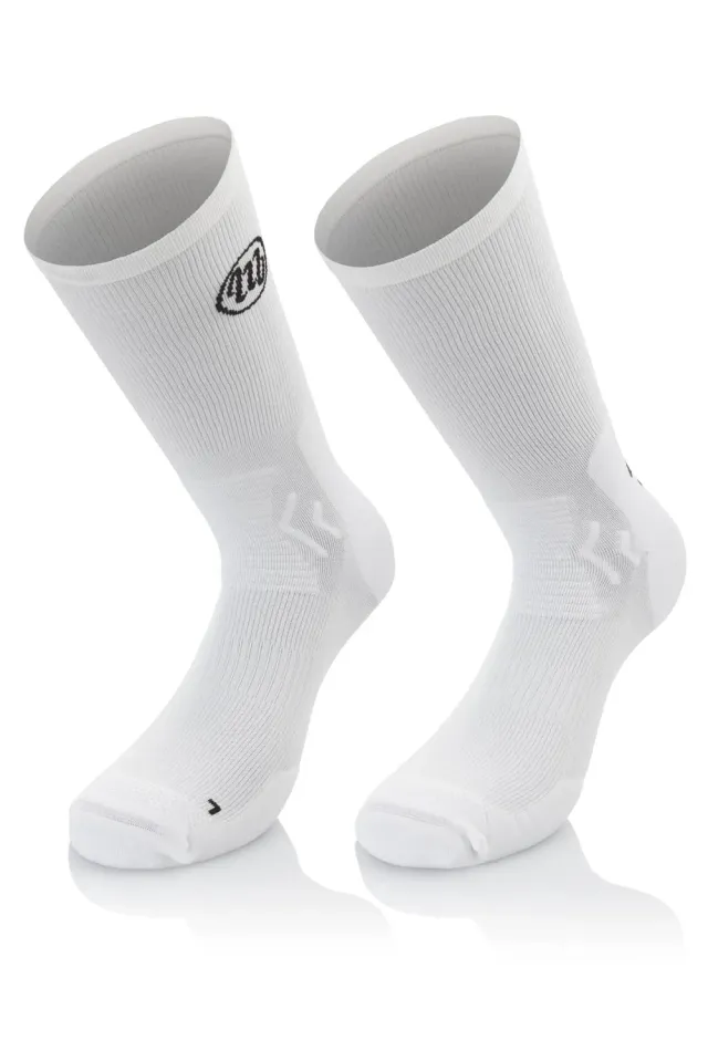 MB Wear Padel Pro padelstrumpor vit dämpad