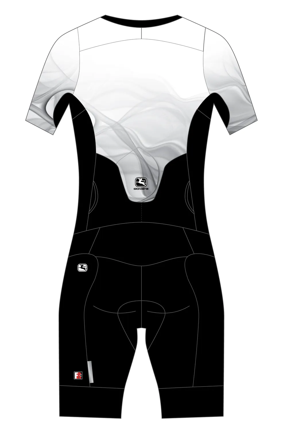 Giordana FR-C Doppio tri-suit dam vit/svart aero