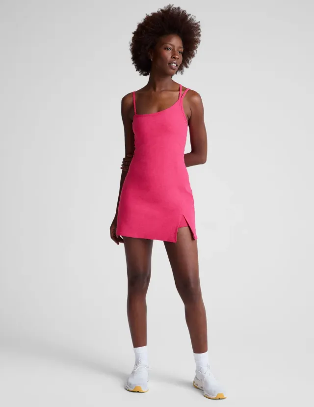 Beyond Yoga Spacedye Fearless Mini Dress sportklänning Rosa