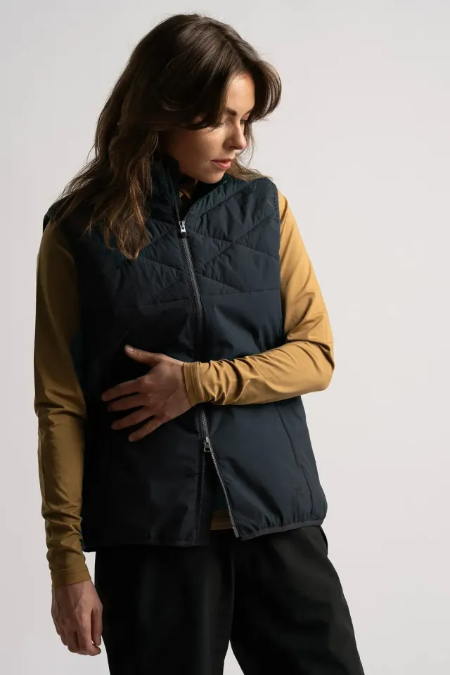 Cross Sportswear Creek Wind Vest vadderad väst marin