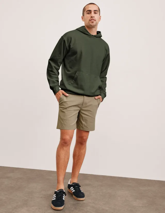 Beyond Yoga Element Chino Short 7" shorts herr Tan bomull
