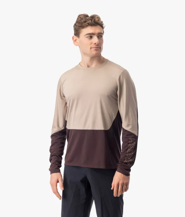 7MESH Roam Long Sleeve Shirt tröja herr mocha