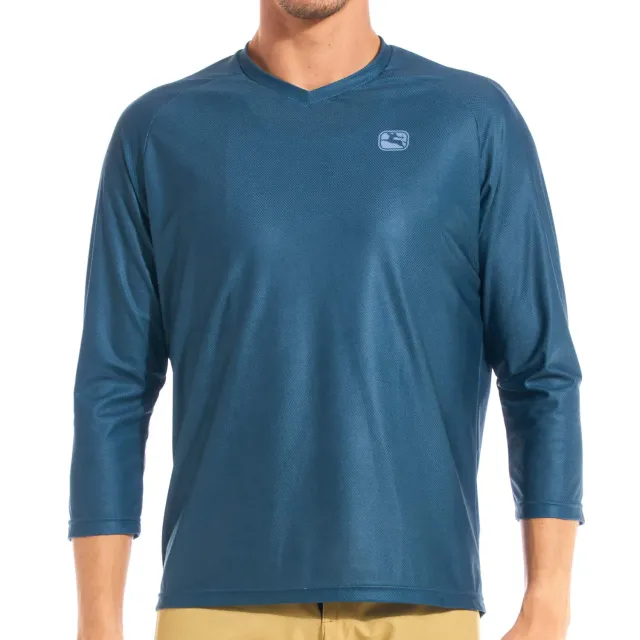 Giordana MTB 3/4 Sleeve cykeltröja svart slitstark