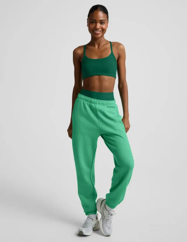 Beyond Yoga LuxeFleece 2.0 Jogger 26 mjukisbyxor jade