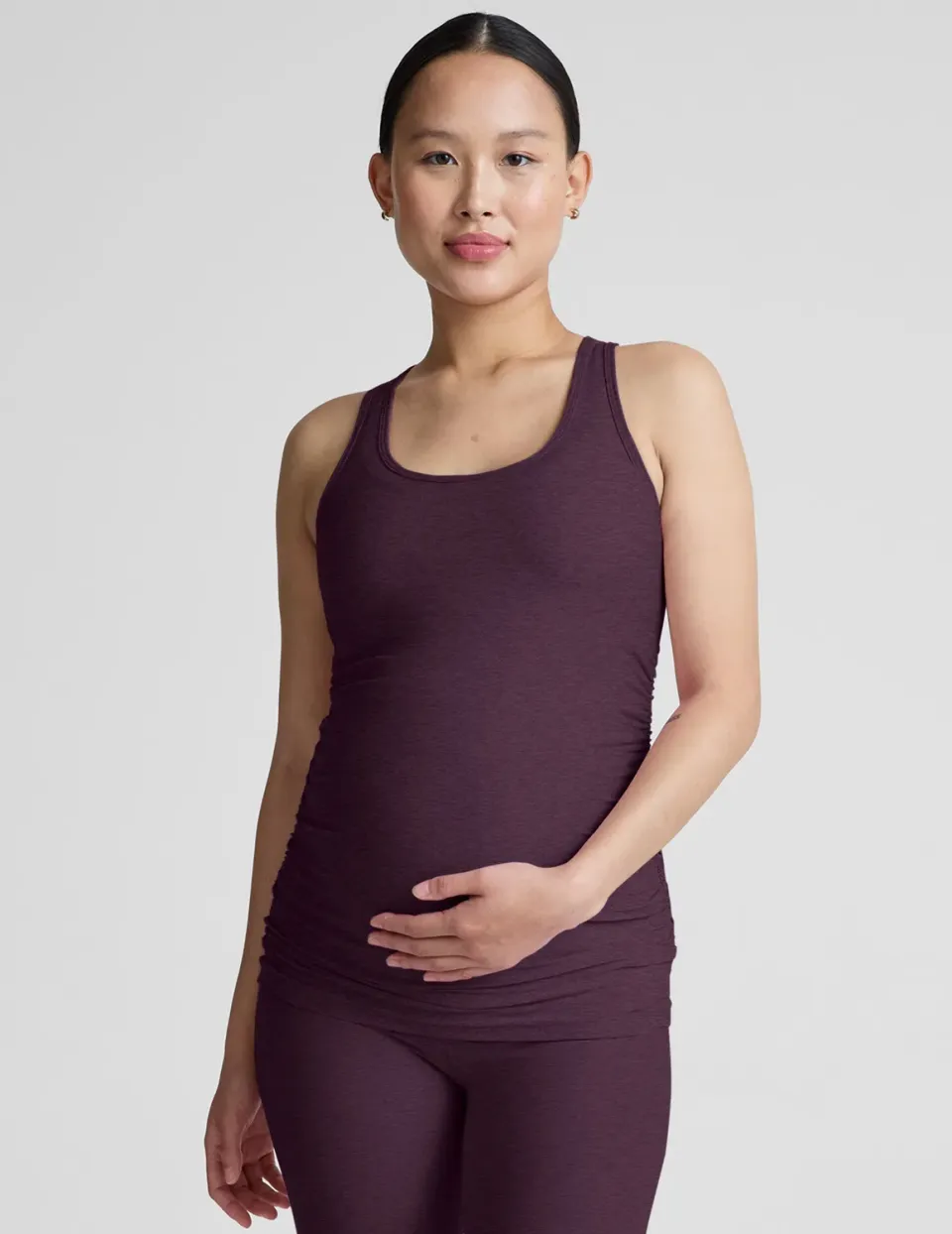 Beyond Yoga Featherweight Let It Grow Racerback mammalinne lila