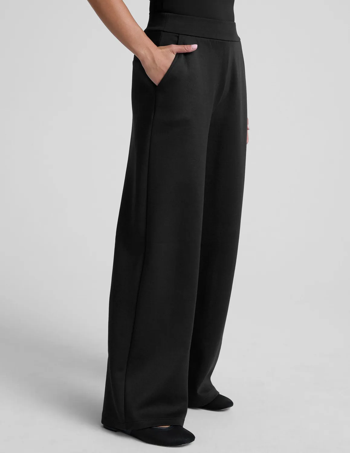 Beyond Yoga In The Flow vida byxor Black med fickor