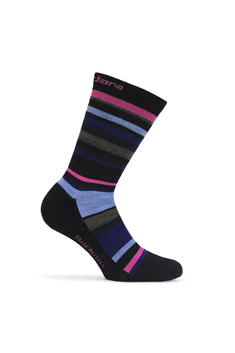 Giordana Merino Wool cykelstrumpor höga grå