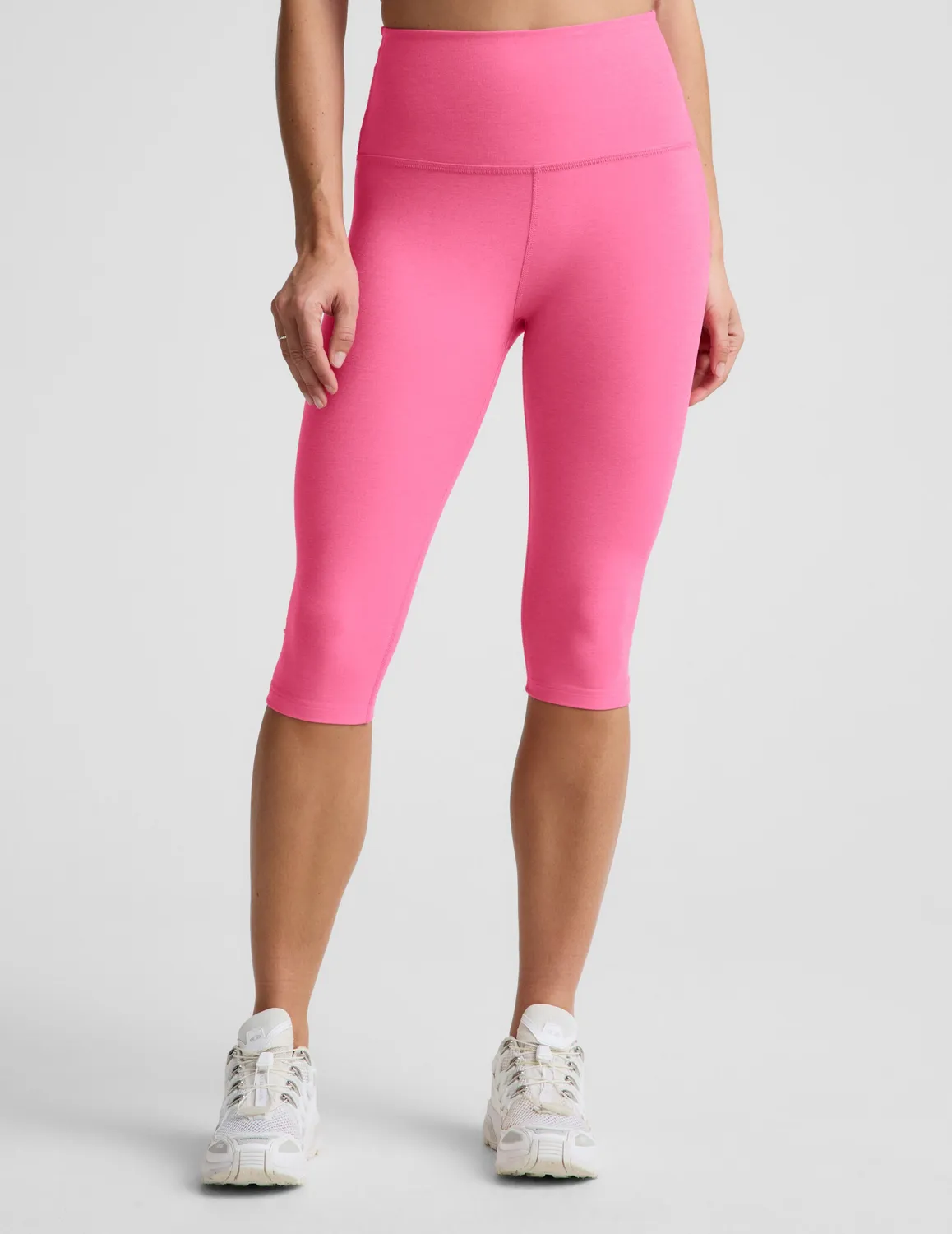 Beyond Yoga Spacedye Pedal Pusher capri Luscious Pink mjuka