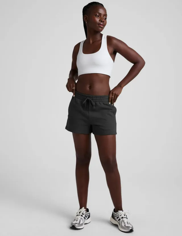 Beyond Yoga Spacedye Simplicity Long Line Bra 2.0 sportbh Cloud White mellanstöd