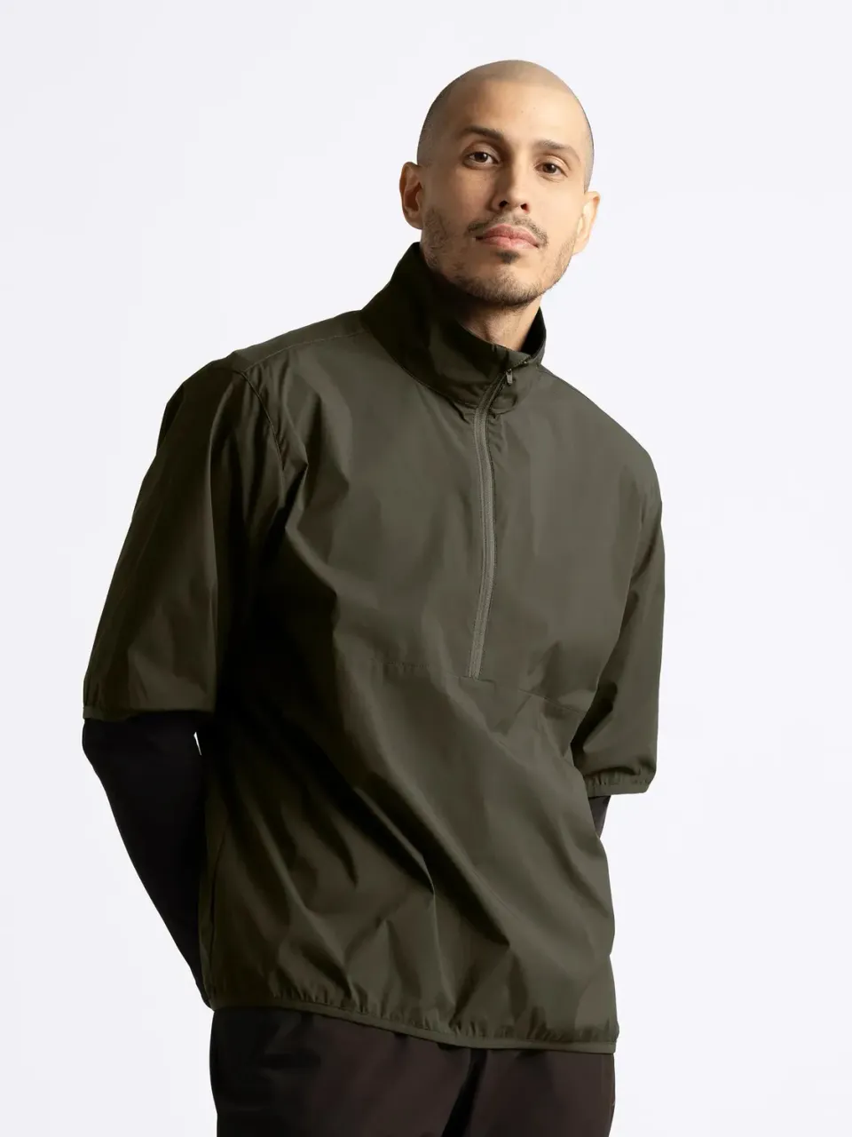 Cross Sportswear Pine windbreaker mörkgrön M kortärm